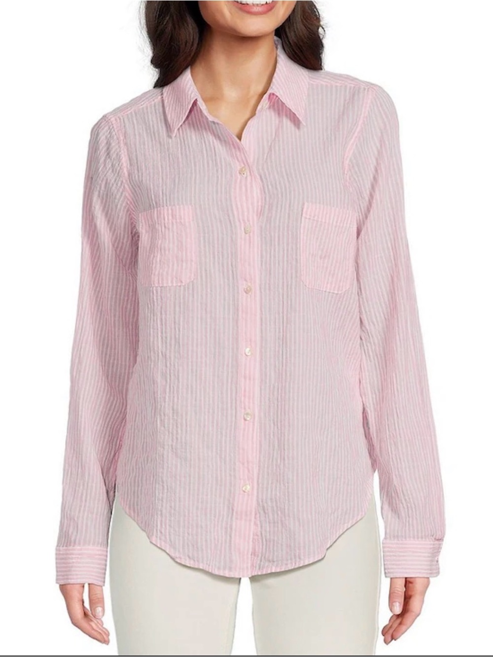 Lilly Pulitzer Sea View Pink/White Pinstripe